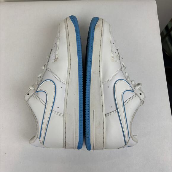 Nike Air Force 1 \'07 Low White University Blue Sole Sneakers Shoes Men\'s 9.5 main image 5